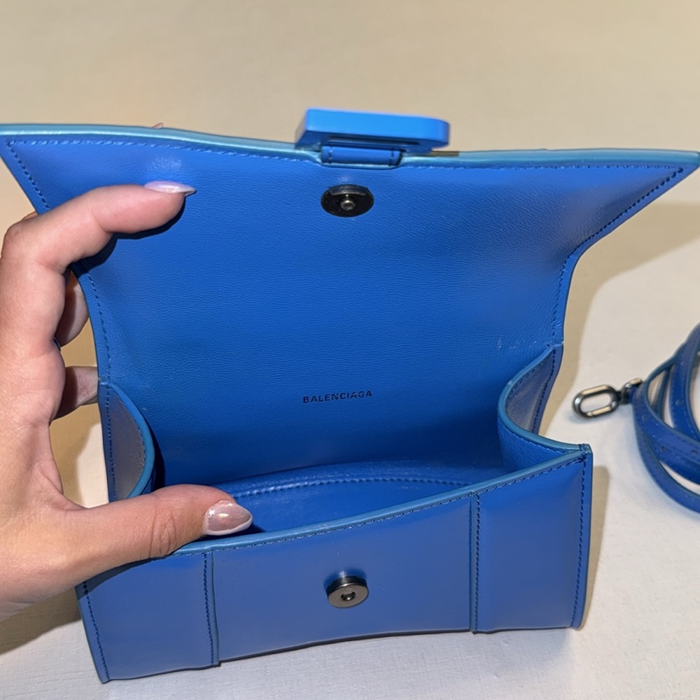 Balenciaga XS Hourglass Top Handle Bag - Picture 8 of 15